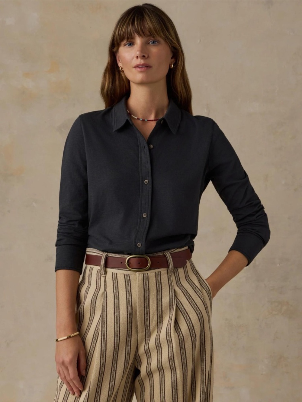 Faherty Sunwashed Knit Shirt